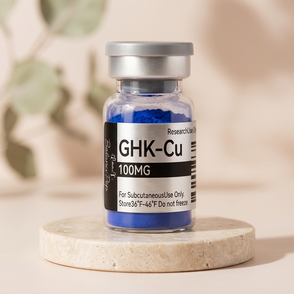 GHK-Cu 100mg peptide vial